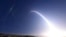 Roketi isiyo na rubani yafyetua kombora la masafa marefu la Minuteman III wakati wa majaribio kwenye kambi ya Jeshi la Anga la Vandenberg February 25, 2016.
