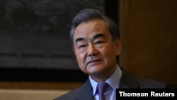 왕이 중국 외교담당 국무위원 겸 외교부장 (자료사진)