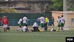 სომალილენდის ნაკრები ოკუპირებული გაგრის სტადიონზე, ლაპლანდიასთან 0-5 მარცხის შემდეგ 