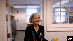 Yashillar partiyasidan prezidentlikka nomzod Jill Steyn