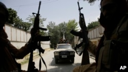 Tolibon askarlari, Kobul, Afg'oniston, 2021-yil, 19-avgust