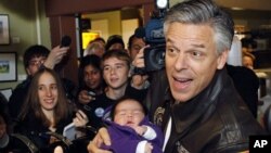 前美國駐華大使洪博培。