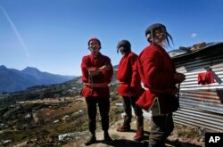 Tribal Buddhists from the India-Bhutan border areas.