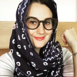 Megan O'Donoghue, seniman asal Amerika yang mahir berbahasa Indonesia dan bisa menyinden (dok: Megan O'Donoghue)