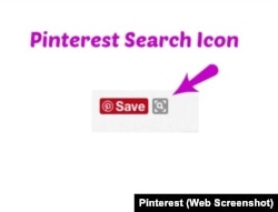 Pinterest Search Icon