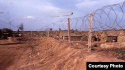 Khao I Dang refugee camps along Cambodia-Thai border on July 1, 1986. (Courtesy Photo of Jack Dunford) 