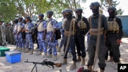 Maafisa wa usalama nchini Somalia wakati wa uchaguzi wa mwaka 2017