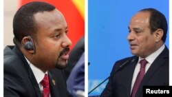 ጠ/ሚ ዐብይ አህመድ እና የግብፅ ፕሬዚዳንት አብዱላሂ አልሲሲ 