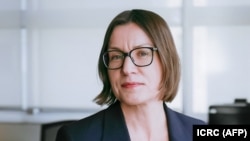 Президентка "Червоного Хреста" Мір’яна Споляріч. Фото: ICRC via AFP