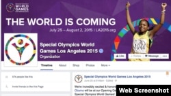 ទំព័រ​ Facebook ​របស់គណៈ​កម្មធិការ​កីឡា​​អូឡាំពិក​​ពិសេស​ ​Special Olympic ​ធ្វើ​នៅទីក្រុង ​Los Angles ស.រ.អា.​ឆ្នាំ២០១៥​