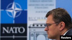 وەزیری دەرەوەی ئۆکرانیا دمیترۆ کوڵێبا، بوخارێست