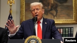 دونالد ترامپ، رئیس جمهوری آمریکا.
