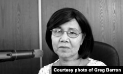 Pichsanthor Kim survived the Khmer Rouge genocide and arrived in the United States as a refugee in 1980. She was featured in the “Follow the Moon” radio documentary. (Photo courtesy of Greg Barron)