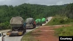 Majeshi yakipelekwa kuongoza nguvu eneo la upande wa chini wa Burma.