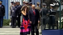 Ремарки першої леді Меланії Трамп у Варшаві. Відео