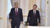 O'zbekiston Prezidenti Shavkat Mirziyoyev (o'ngda) Qozog'iston rahbari Qosim-Jo'mart Toqayev bilan Toshkentda, 2019-yil, 15-aprel. 