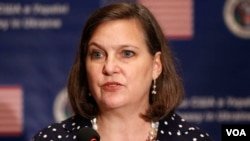 Viktorija Nuland, portaparolka Stej dipartmenta. (Foto: VOA)