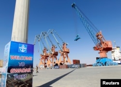 FILE - A general view of the port before the inauguration of the China Pakistan Economic Corridor port in Gwadar, Pakistan Nov. 13, 2016.