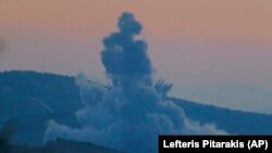 Turkiya kurd manzillarini havodan o'qqa tutmoqda.