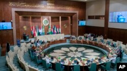 د غزې په اړه د عرب لیګ غونډه راتلونکې میاشتې ته ځنډېدلې (د ارشیف عکس) 