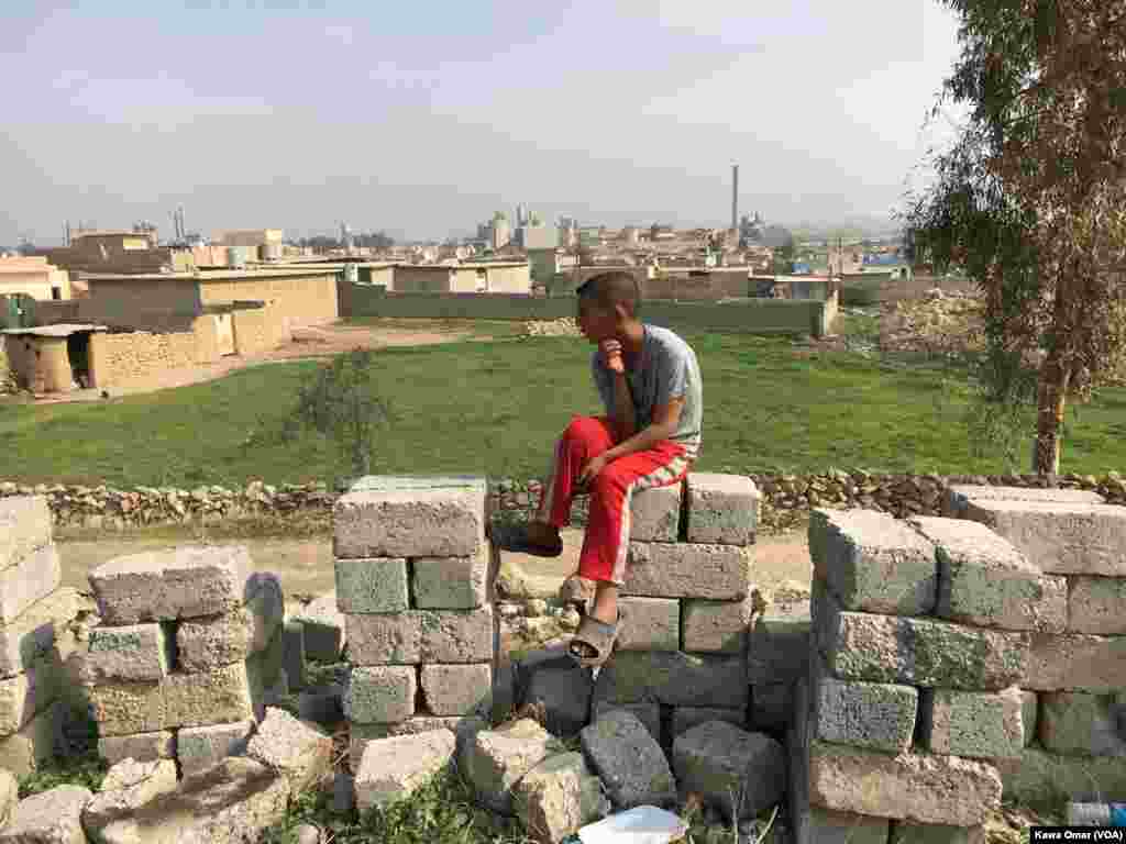 ئێك ژ زاروكێن موسل