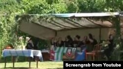 უკრაინაში მოკლული აფხაზი ბოევიკი ადლეიბა, ოკუპირებულ სოფელ ტამიშში დაკრძალეს