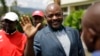 Le président Pierre Nkurunziza au palais présidentiel de Bujumbura, au Burundi, dimanche 17 mai 2015. (AP Photo/Jerome Delay)