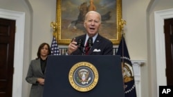 Президент США Джо Байден у Білому домі, 5 січня 2023. (AP Photo/Patrick Semansky)