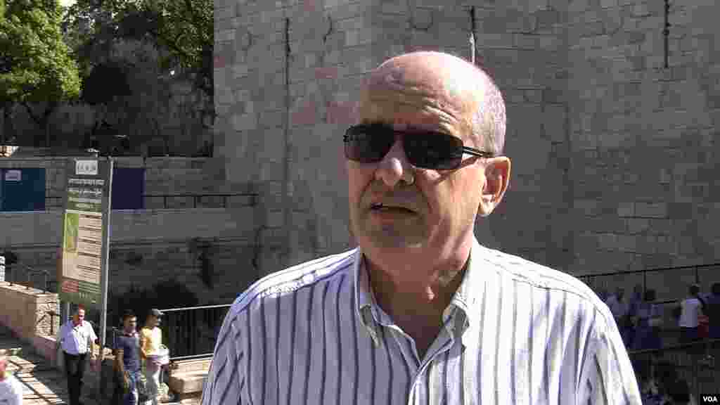 Falastinlik Muhammad Abu Rub Obama Falastin uchun qayg'uradi degan umidda 