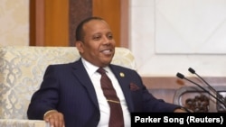 Patrice Trovoada, em Pequim, China. 5 setembro 2018