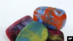 And soap for washing.