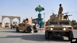 نیروهای امنیتی افغانستان در غزنی (عکس از آرشیف)