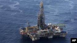 Plataforma marítima de exploração de petróleo (Foto de arquivo)