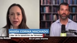 “Es un paso enorme (...) Maduro está en serios problemas”: Machado reacciona a decisión de Trump de revocar licencias petroleras a Venezuela