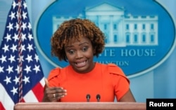 白宫新闻秘书卡琳·让-皮埃尔