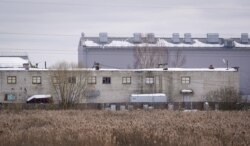 FILE - A general view shows Penal Colony No. 2, where opposition leader Alexey Navalny, who was sentenced this month on parole violations, supposedly serves his jail term, in the town of Pokrov, Russia, Feb. 28, 2021.
