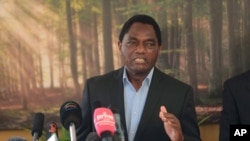 Rais mpya wa Zambia Hakainde Hichilema