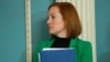 La porte-parole du département d'État, Jen Psaki, participe à une réunion à Washington, le 27 février 2015.