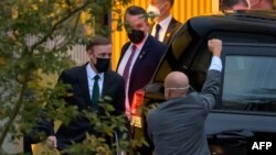 美國白宮國家安全顧問沙利文在瑞士蘇黎世離開了與中共中央外事辦主任楊潔篪舉行了會談的凱悅酒店 。