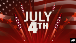 7月4日美國人民歡慶獨立紀念日