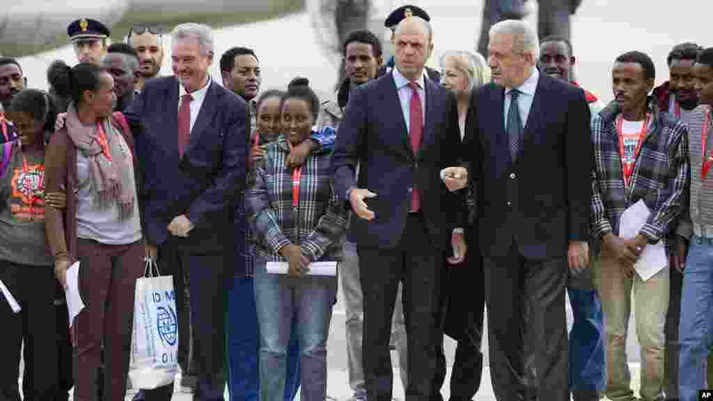 19 ኤርትራዊያን አምስት ሴቶችን ጨምሮ ከሮም ወደ ስዊድን ሀገር ሲሸኙ