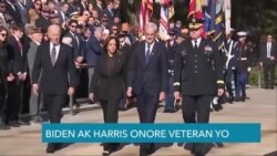 Jounen Ansyen Konbatan: Biden, Harris Onore Veteran yo
