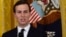 FILE - White House adviser Jared Kushner speaks in the East Room of the White House in Washington, May 18, 2018. 