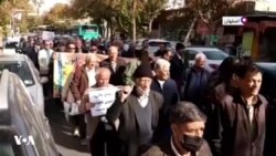 راهپیمایی بازنشستگان فولاد و معدن در اصفهان؛ «تا حق خود نگیریم از پا نمی‌نشینیم»