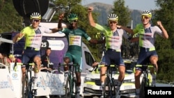 ቀዳሚው ጥቁር አፍሪካዊ የቱር ደ ፍራንስ አሸናፊ - ሽምጥ ጋላቢው ቢኒያም ግርማይ