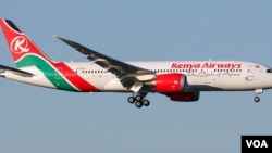 Ndege ya shirika la ndege la Kenya Airways