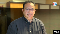 Aníbal Toruño, periodista y director de Radio Darío. [Foto: Houston Castillo, VOA]