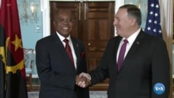 Encontro entre Manuel Augusto e Mike Pompeo