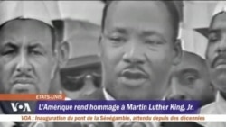 L'Amérique rend hommage à Martin Luther King