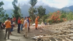 Gempa berkekuatan 4,8 skala ritcher mengguncang Bali dan sekitarnya pada Sabtu (16/10) pada pukul 04.18 WITA. (Foto:Courtesy/Basarnas)